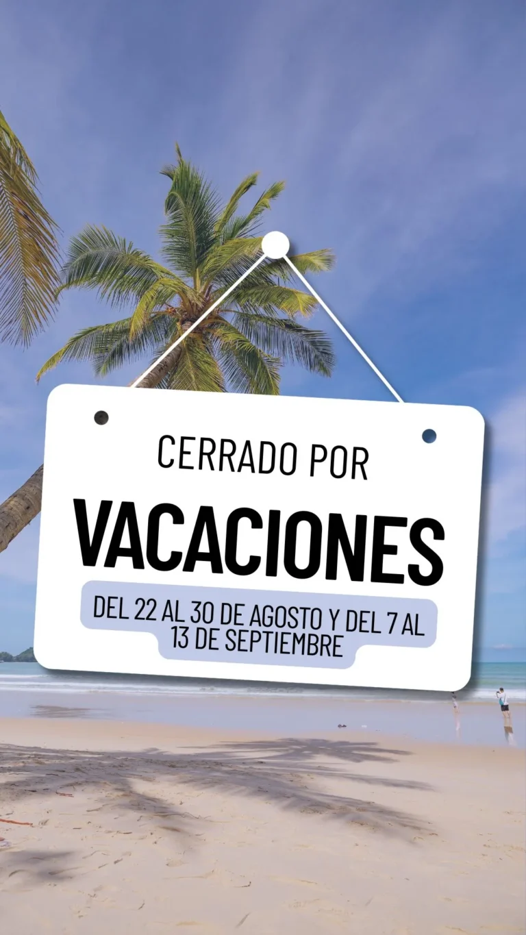 Historia De Instagram Cerrado Por Vacaciones Fotografia Azul | AUTOMATISMOS FRANE SOCIEDAD LIMITADA.